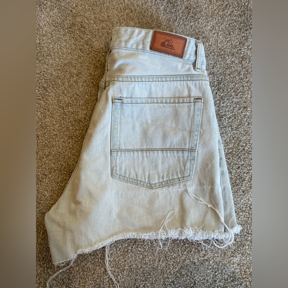 Quiksilver Light Blue Denim Shorts